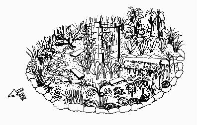 circular vegetable garden